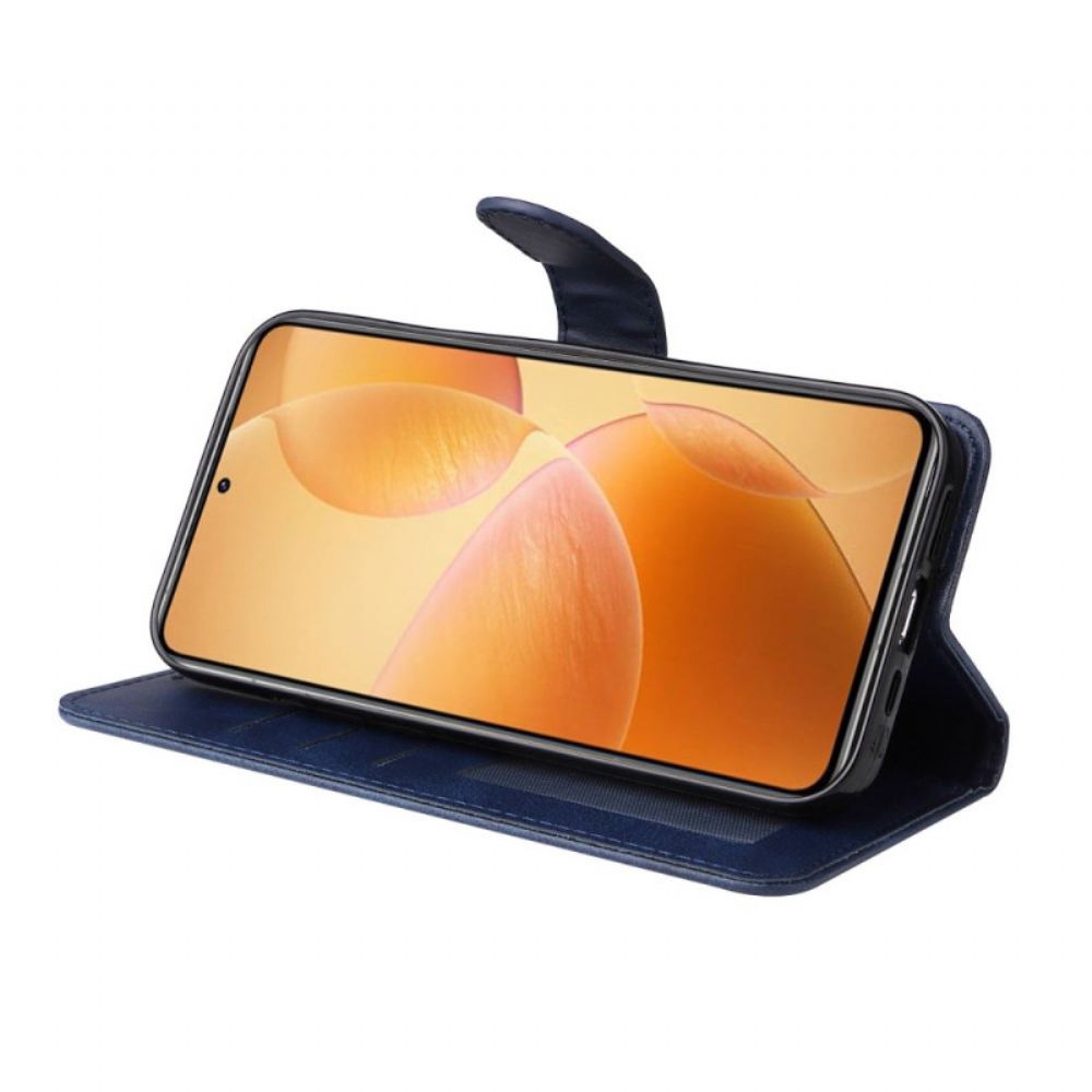 Kožený Kryt Xiaomi 14t Pro Obyčejná Umělá Kůže