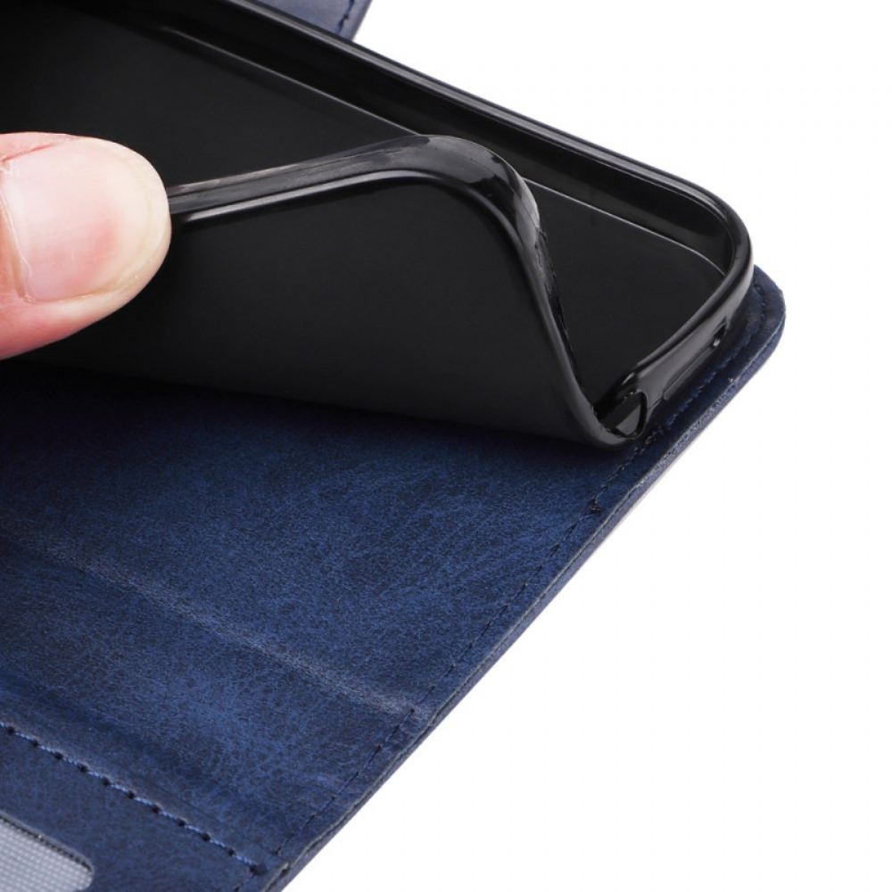 Kožený Kryt Xiaomi 14t Pro Obyčejná Umělá Kůže
