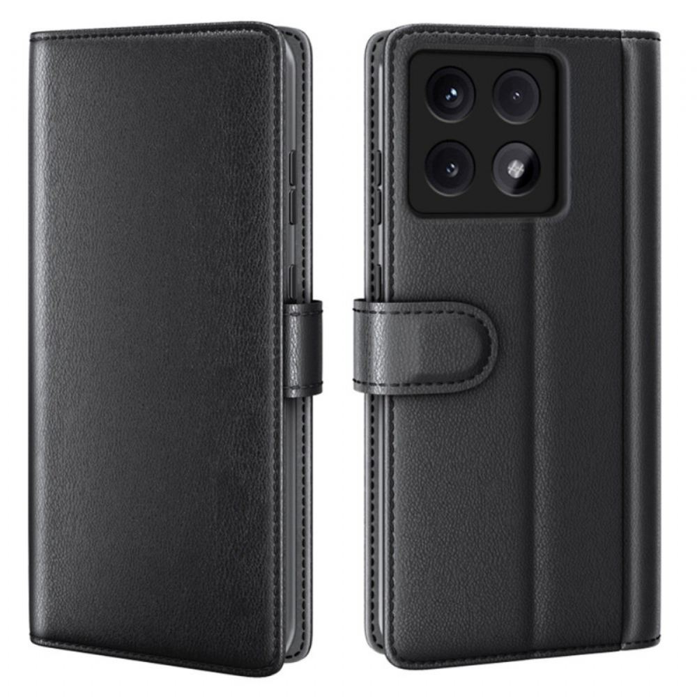 Kožený Kryt Xiaomi 14t Pro Pravá Kůže