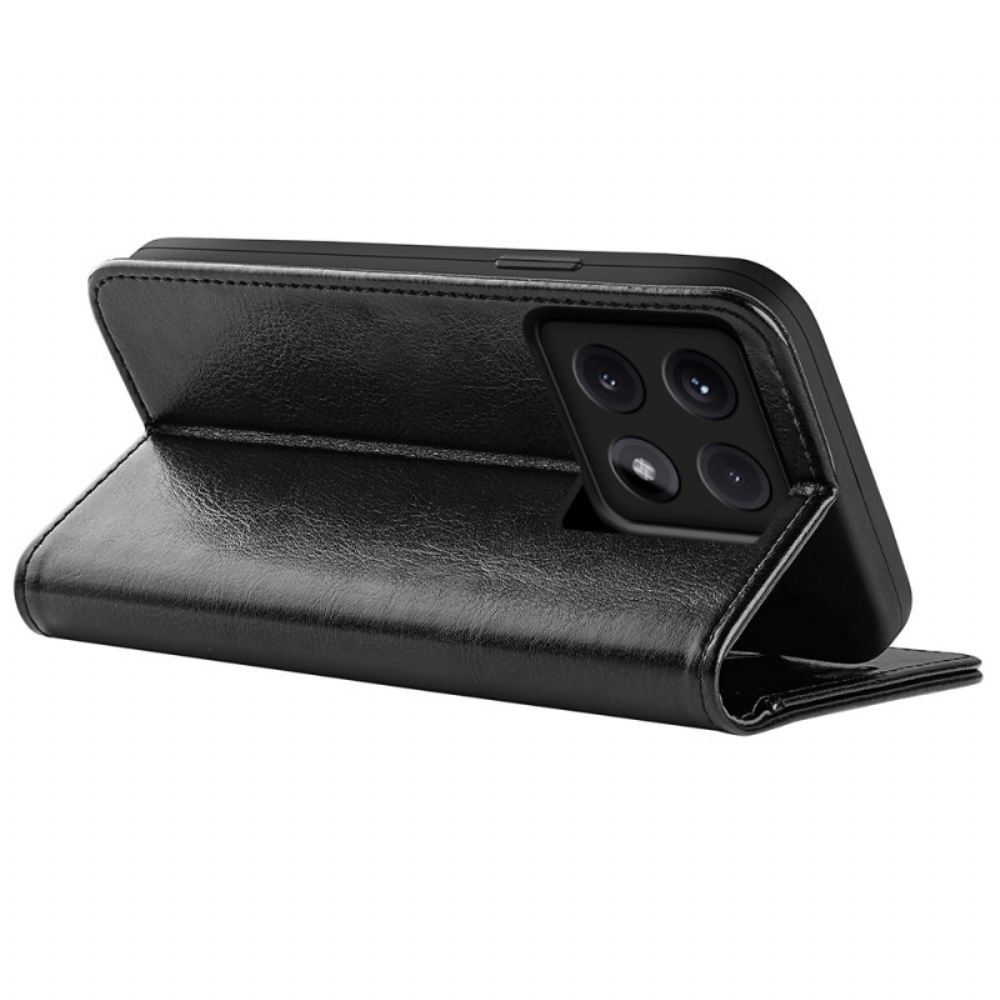 Kožený Kryt Xiaomi 14t Pro Vintage Umělá Kůže