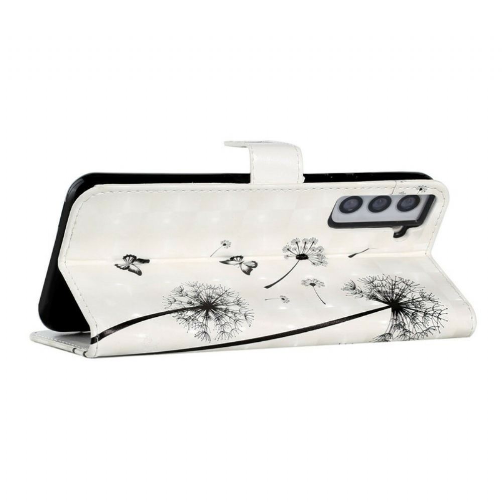 Flipové Pouzdro Na Samsung Galaxy S21 FE Baby Love Pampeliška