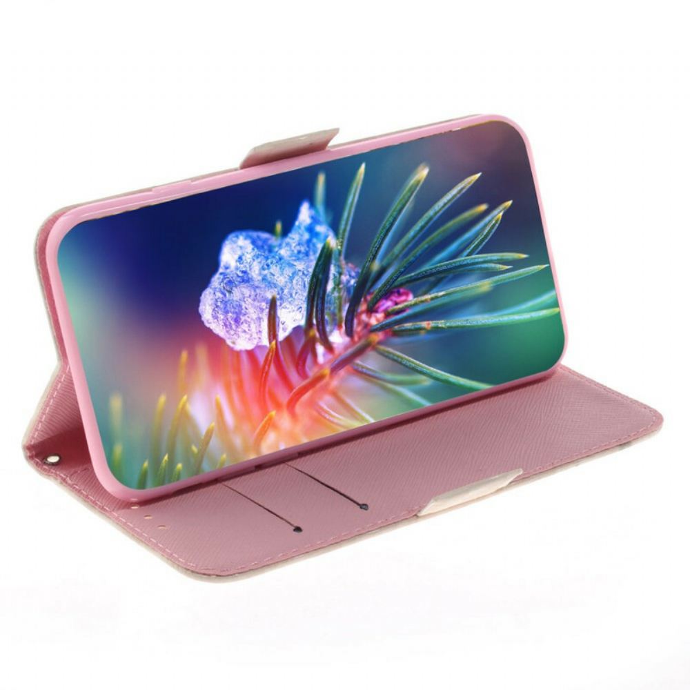 Flipové Pouzdro Na Samsung Galaxy S21 FE Na Lana Tanga Křečci