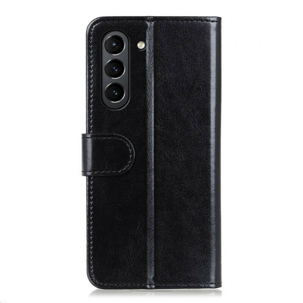 Flipové Pouzdro Na Samsung Galaxy S21 FE Ledová Finta