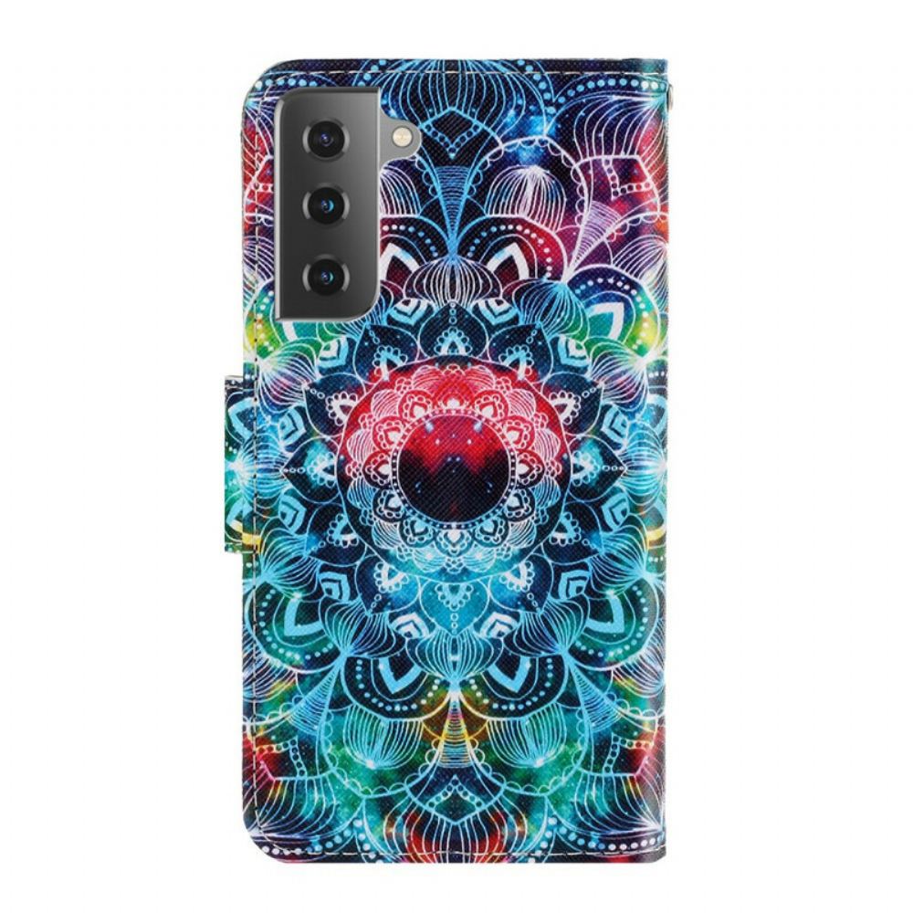 Flipové Pouzdro Na Samsung Galaxy S21 FE Mandala Na Obloze