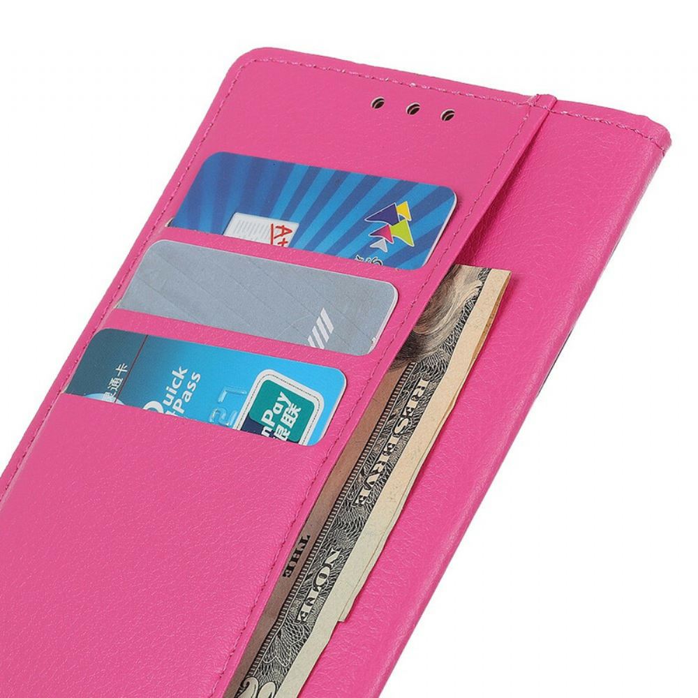 Flipové Pouzdro Na Samsung Galaxy S21 FE Tradiční Umělá Kůže