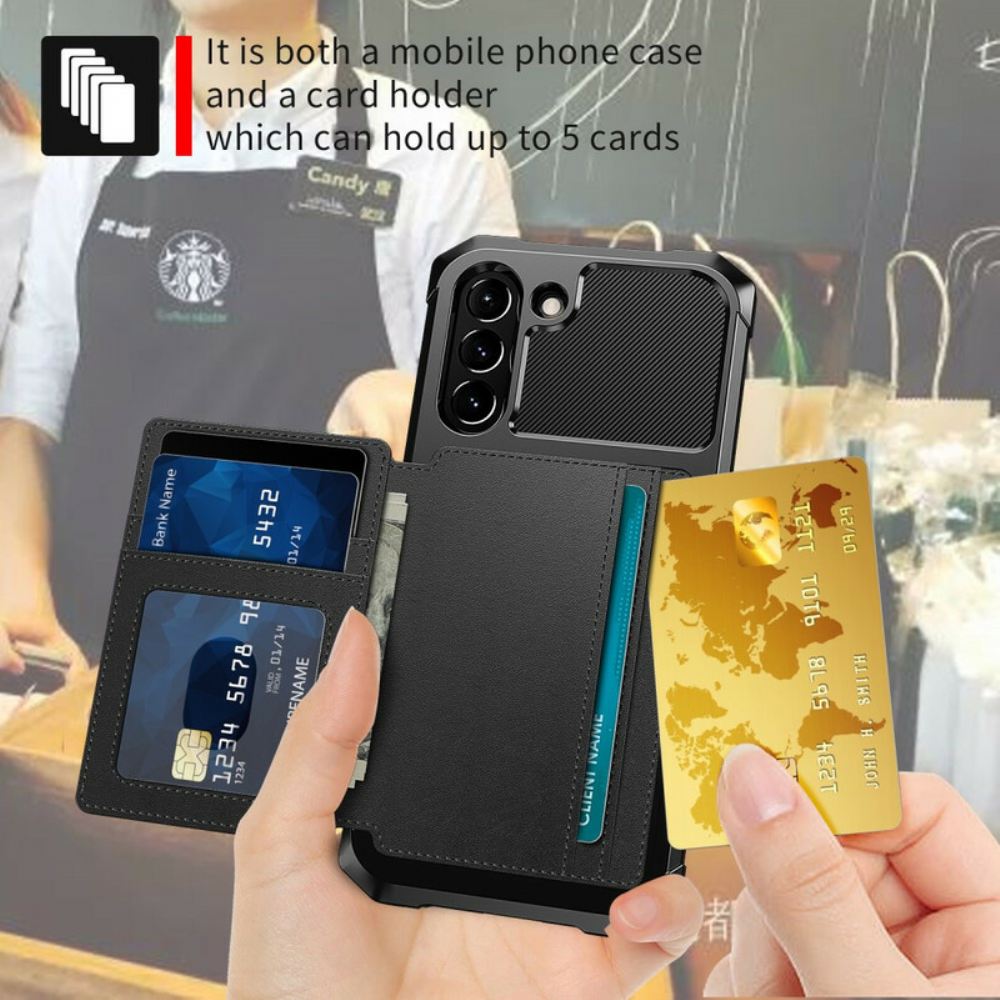 Kryt Na Samsung Galaxy S21 FE Držák Karty Designéra