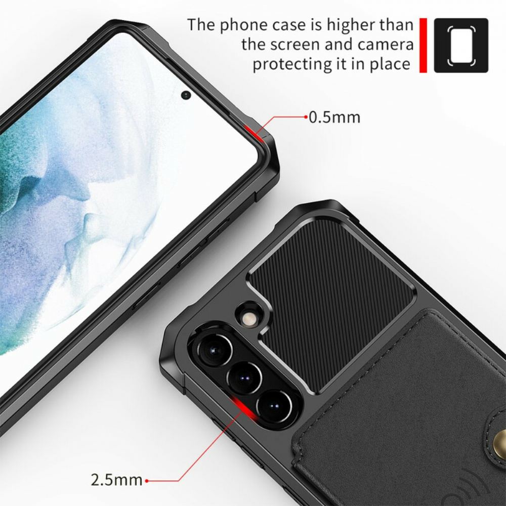 Kryt Na Samsung Galaxy S21 FE Držák Karty Designéra
