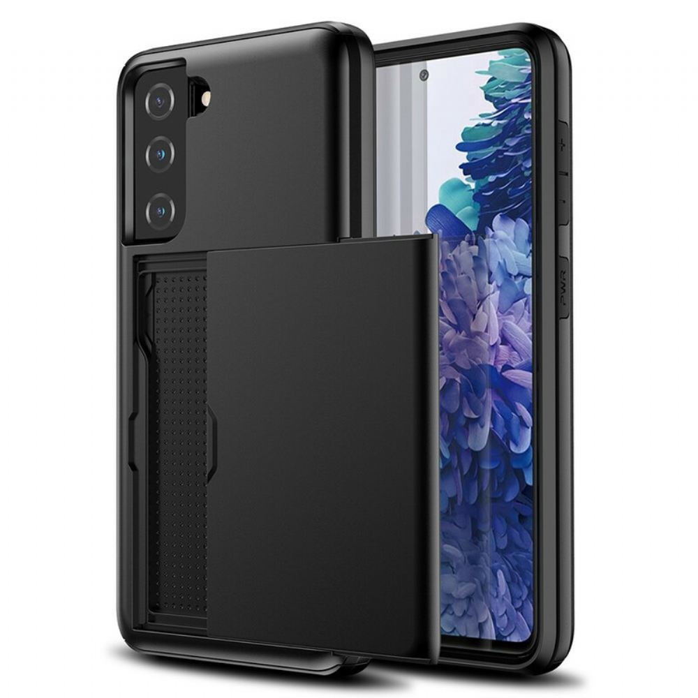 Kryt Na Samsung Galaxy S21 FE Držák Karty Na Zip