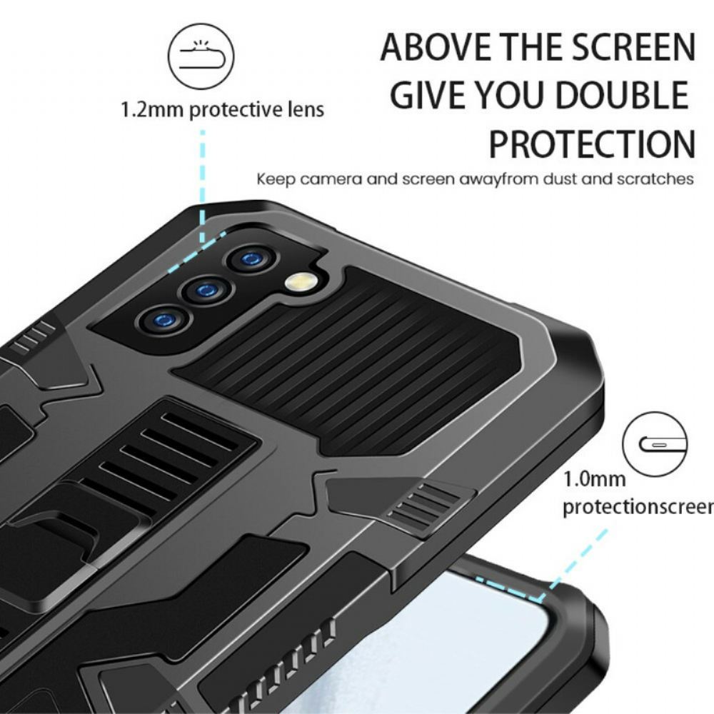 Kryt Na Samsung Galaxy S21 FE Dvoubarevná Vyjímatelná Podpěra