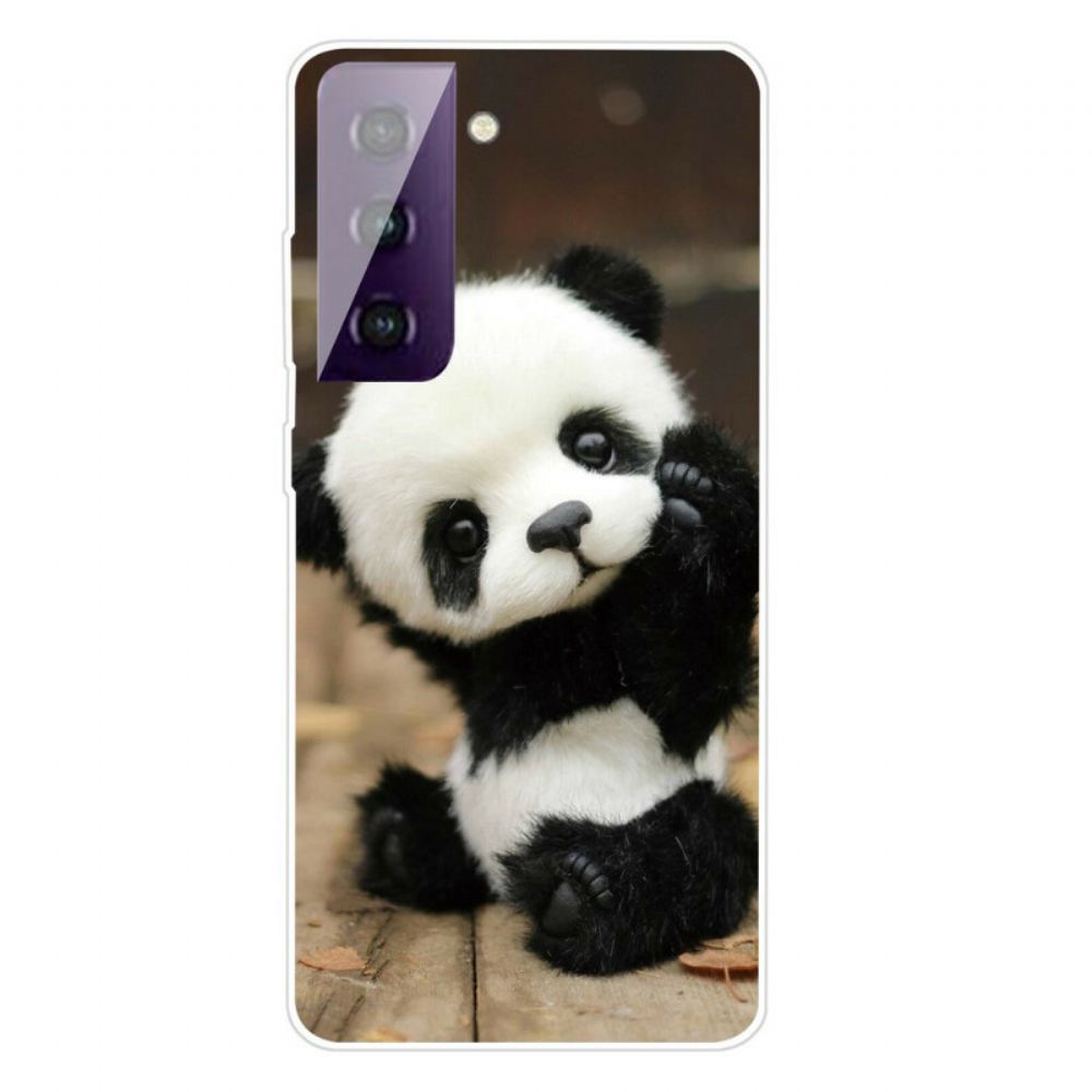 Kryt Na Samsung Galaxy S21 FE Flexibilní Panda
