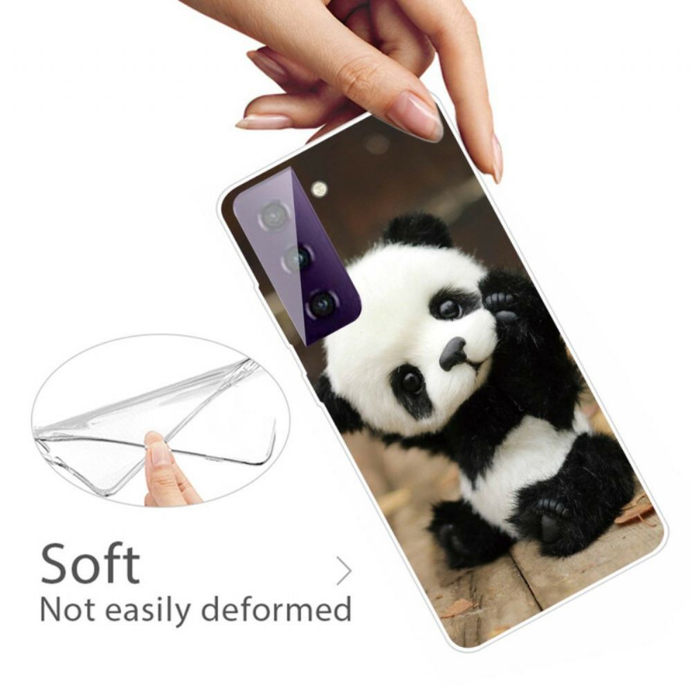 Kryt Na Samsung Galaxy S21 FE Flexibilní Panda