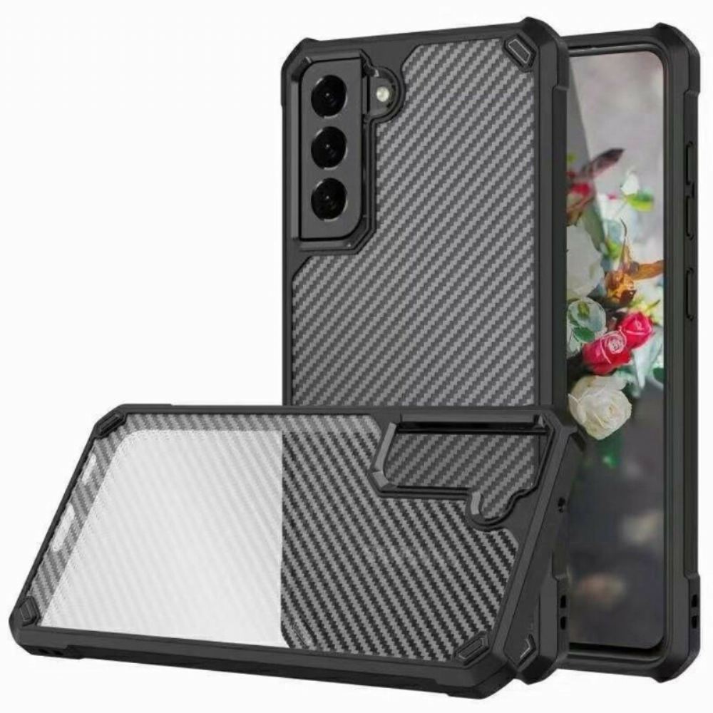 Kryt Na Samsung Galaxy S21 FE Hybridní Silikonové Hrany