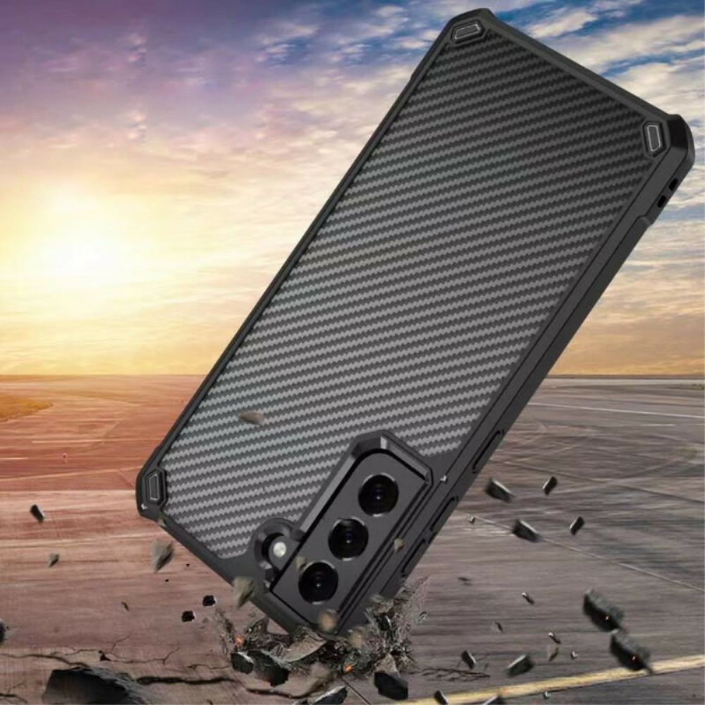 Kryt Na Samsung Galaxy S21 FE Hybridní Silikonové Hrany