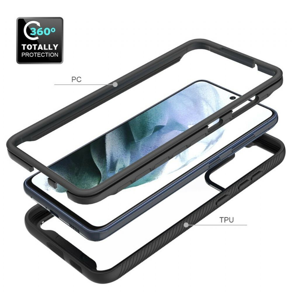 Kryt Na Samsung Galaxy S21 FE Hybridní Silikonový Design Hran