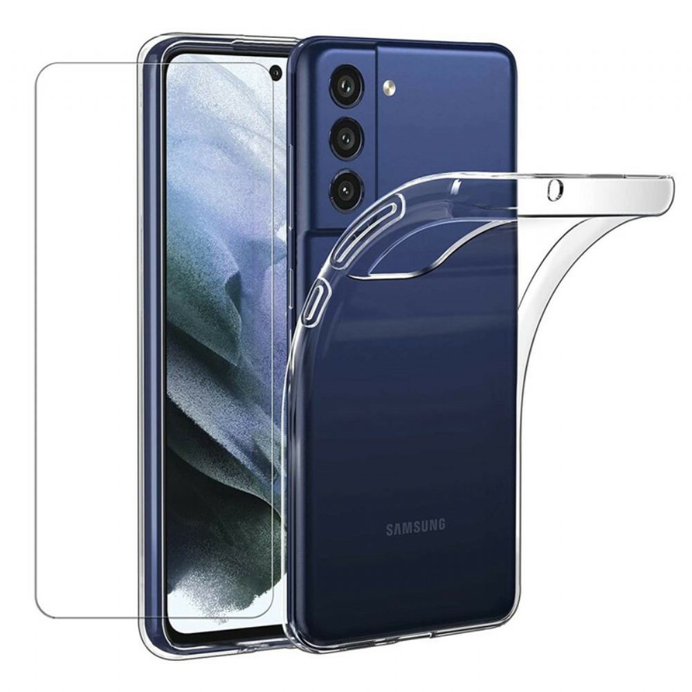 Kryt Na Samsung Galaxy S21 FE Obrazovka Z Tvrzeného Skla