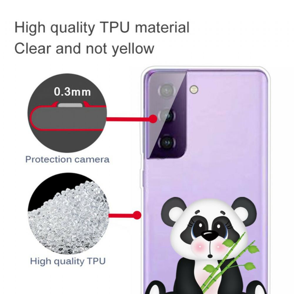 Kryt Na Samsung Galaxy S21 FE Smutná Panda