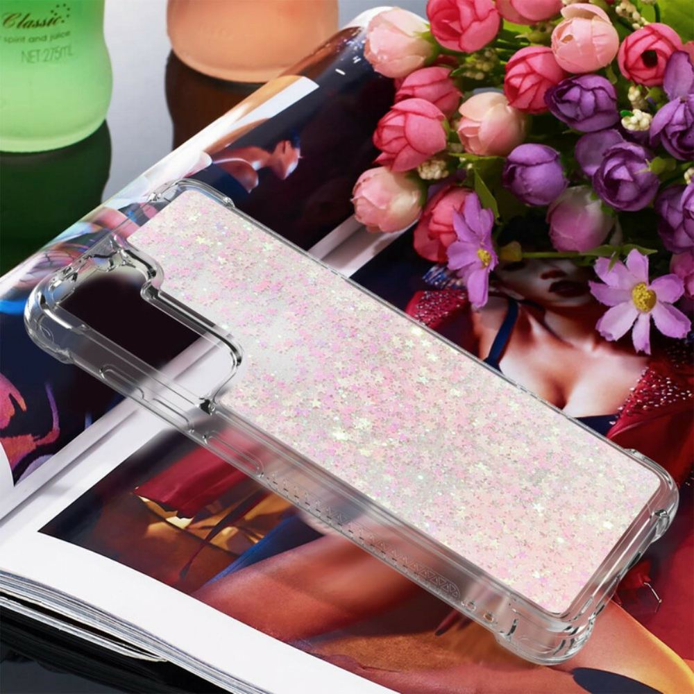 Kryt Na Samsung Galaxy S21 FE Touhy Po Flitrech