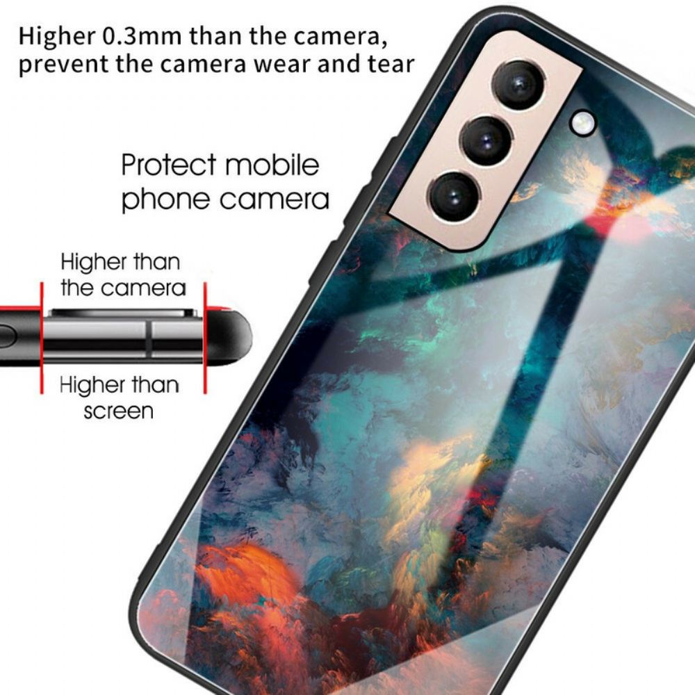 Kryt Na Samsung Galaxy S21 FE Tvrzené Sklo Sky