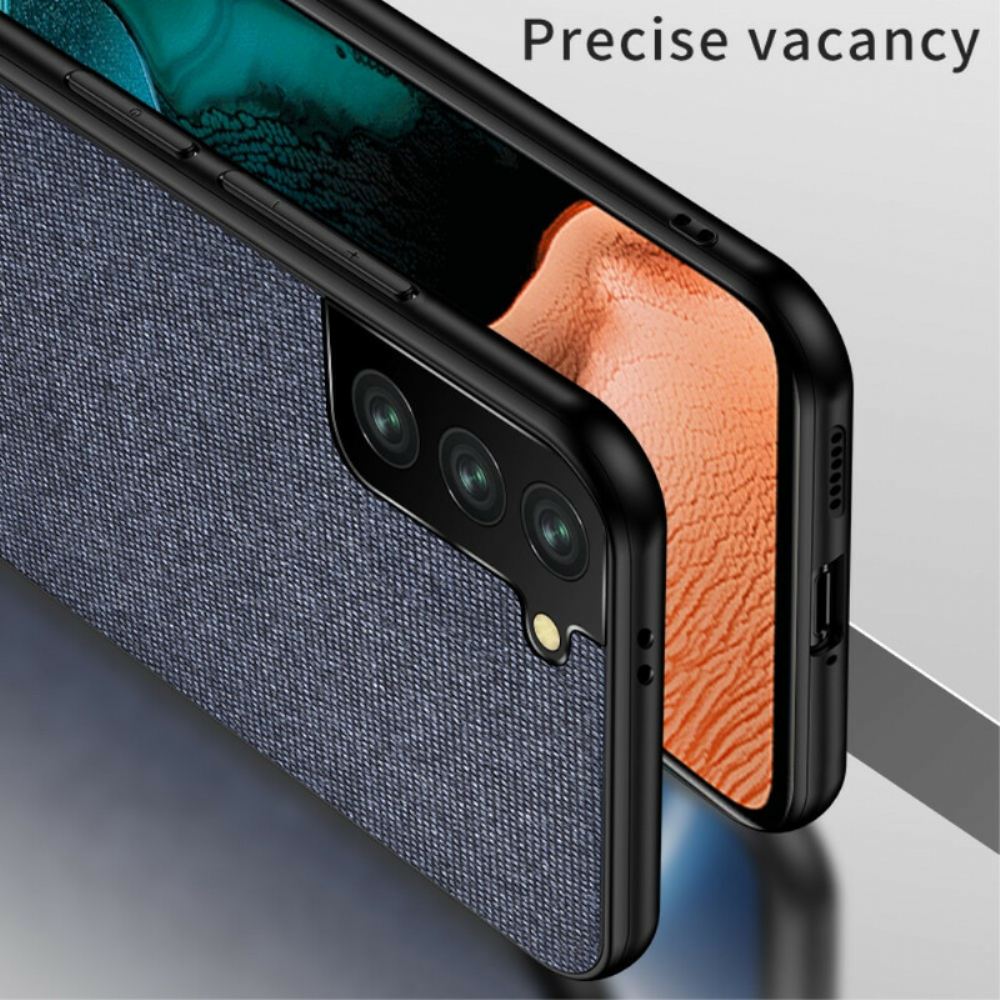 Kryt Na Samsung Galaxy S21 FE Umělá Kůže A Látka