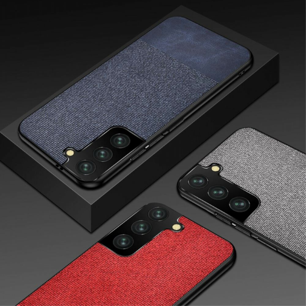 Kryt Na Samsung Galaxy S21 FE Umělá Kůže A Látka