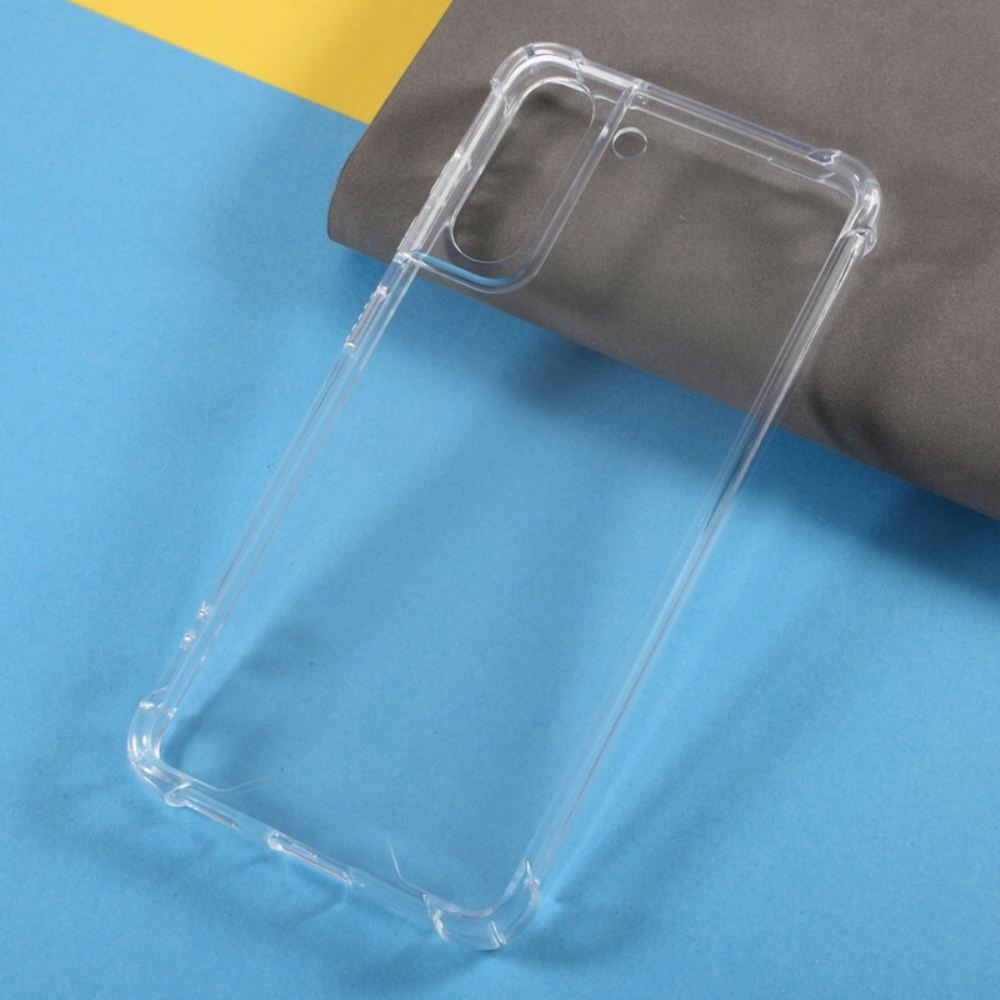 Kryt Na Samsung Galaxy S21 FE Vymazat Vyztužené Rohy