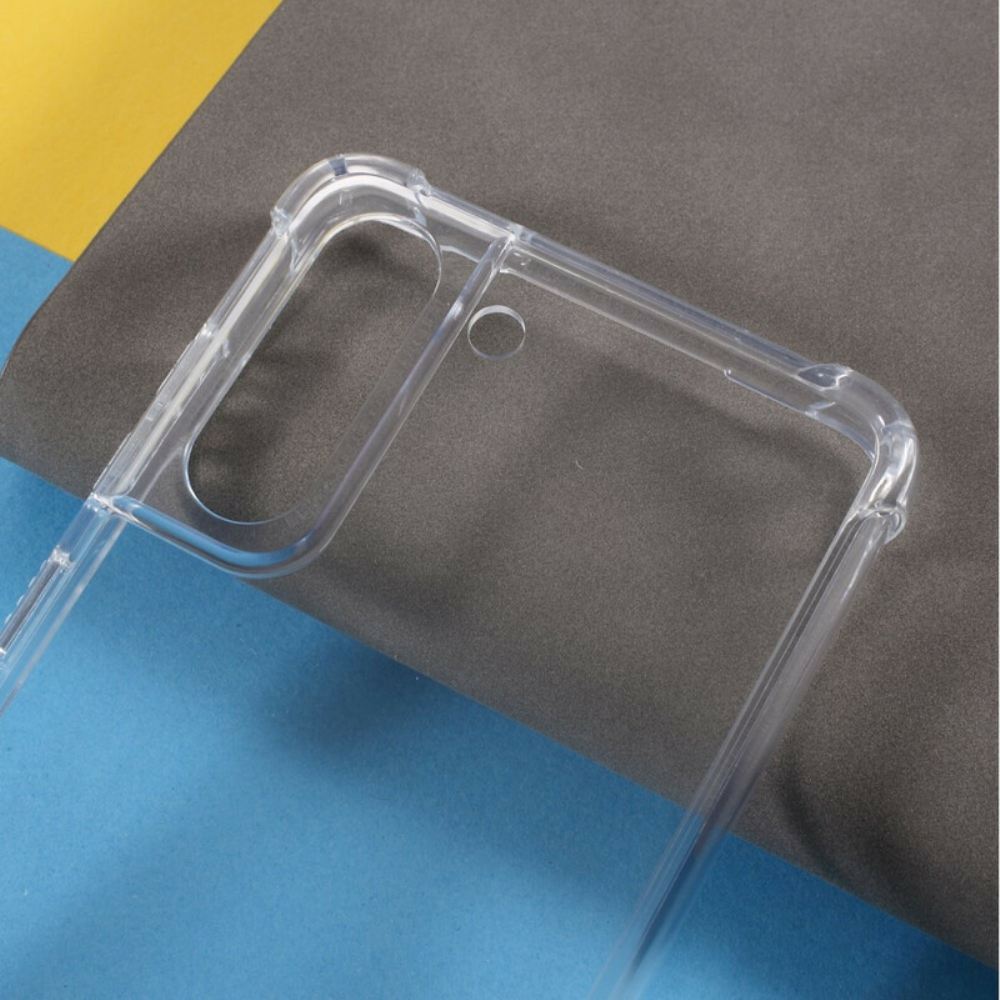Kryt Na Samsung Galaxy S21 FE Vymazat Vyztužené Rohy