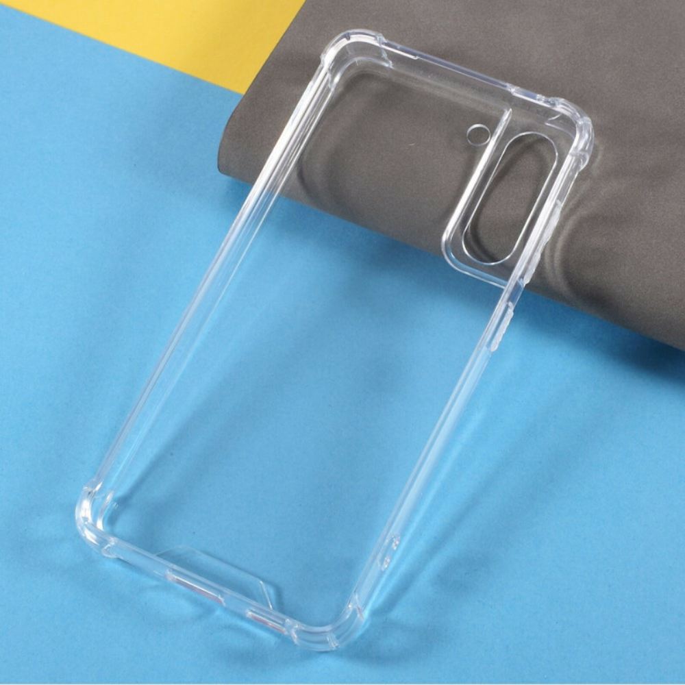 Kryt Na Samsung Galaxy S21 FE Vymazat Vyztužené Rohy
