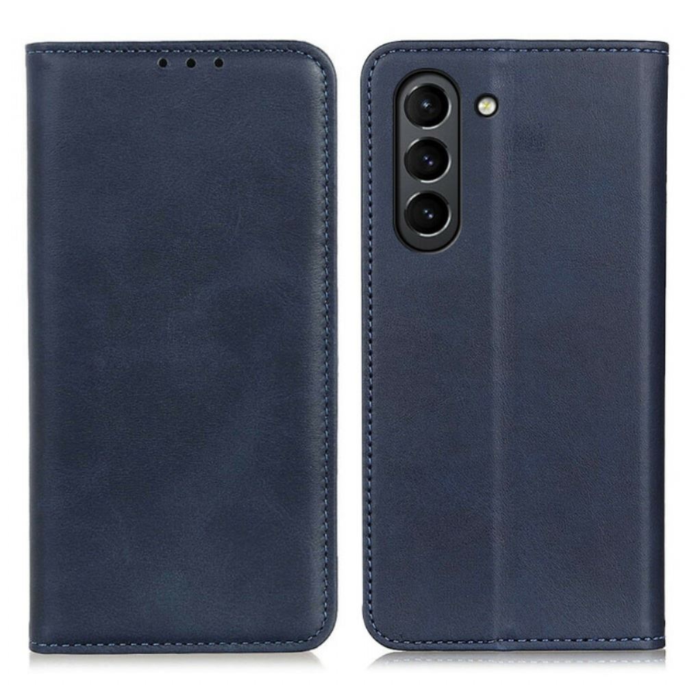 Kryty Na Mobil Na Samsung Galaxy S21 FE Flipové Pouzdro Štípaná Kůže