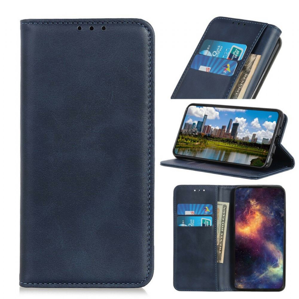 Kryty Na Mobil Na Samsung Galaxy S21 FE Flipové Pouzdro Štípaná Kůže
