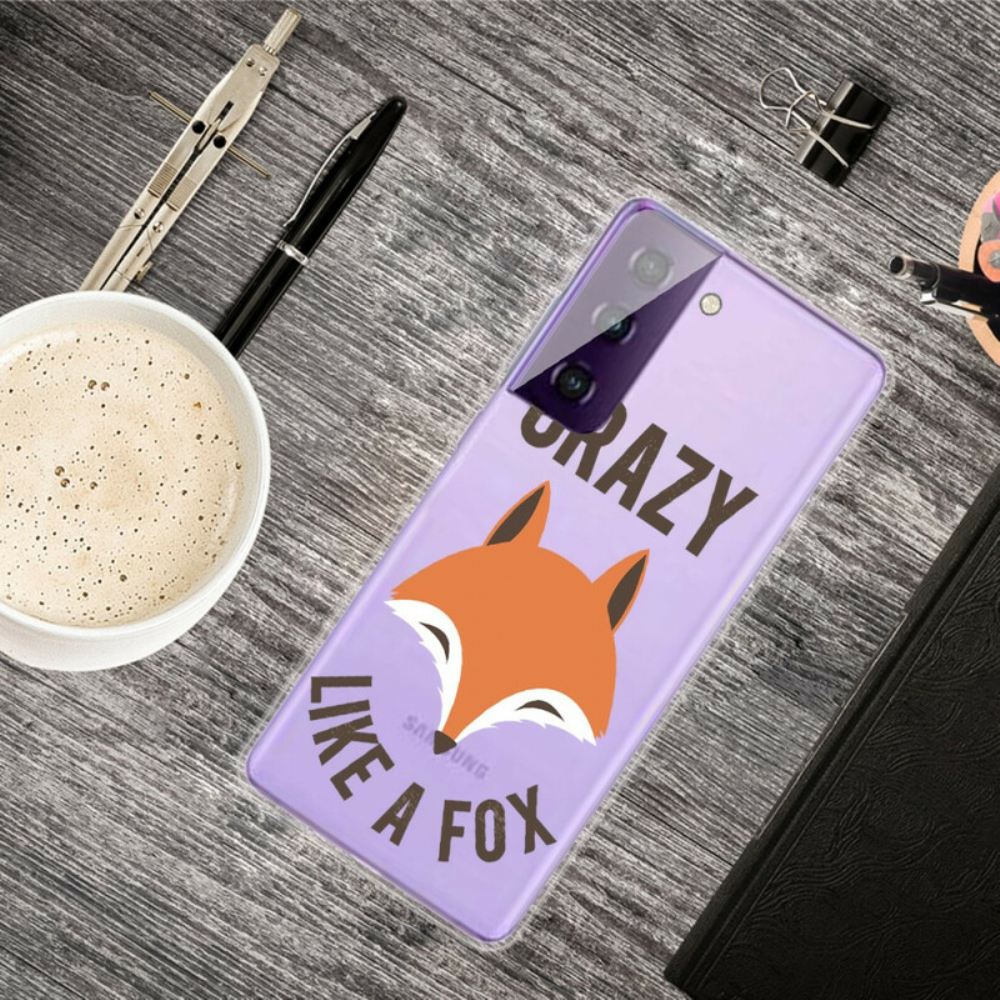 Kryty Na Mobil Na Samsung Galaxy S21 FE Liška / Crazy Like A Fox