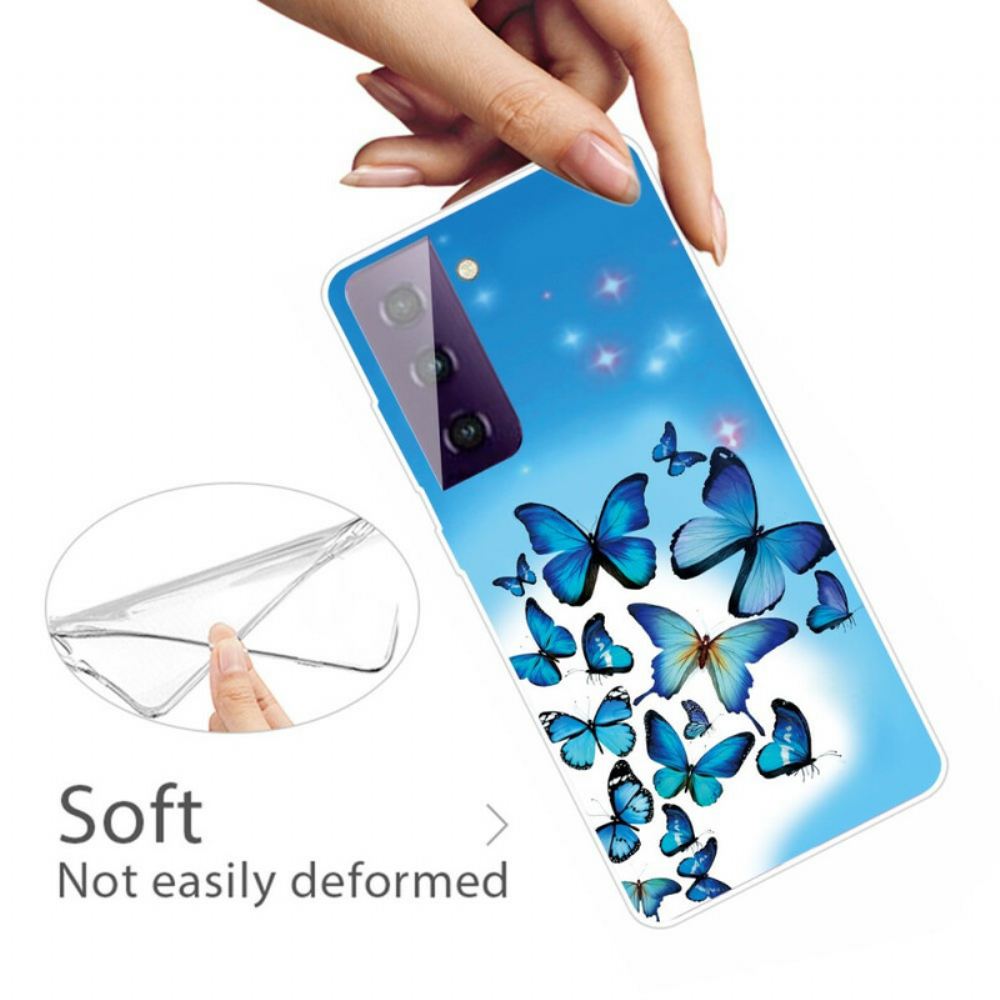 Kryty Na Mobil Na Samsung Galaxy S21 FE Motýli Motýli