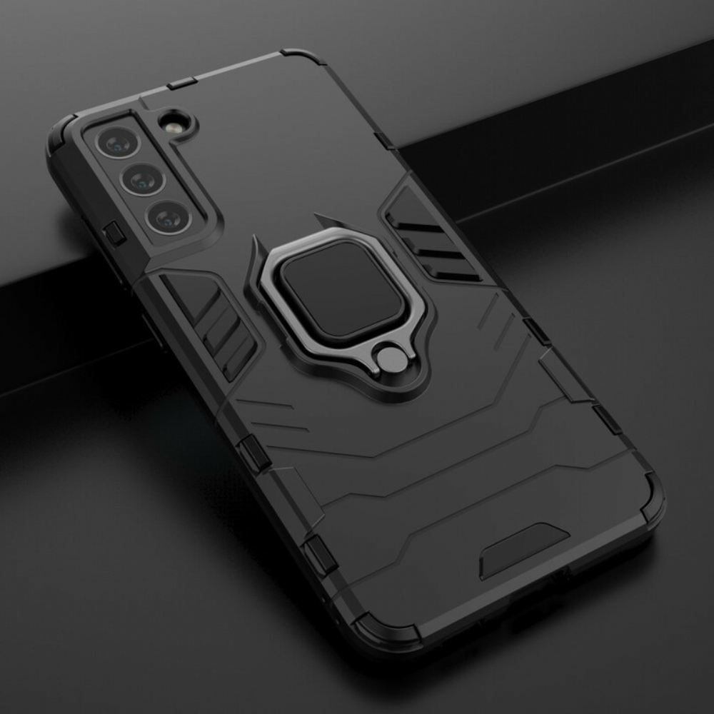 Kryty Na Mobil Na Samsung Galaxy S21 FE Odolný Vůči Prstenu