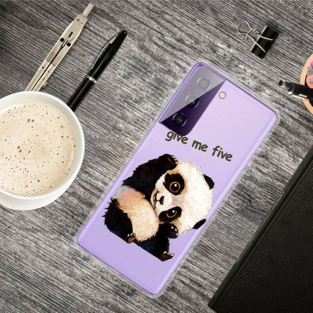 Kryty Na Mobil Na Samsung Galaxy S21 FE Panda Dej Mi Pětku