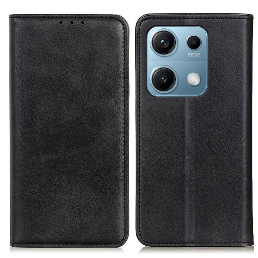 Kožené Pouzdro Folio Na Xiaomi Redmi Note 14s Štípenka