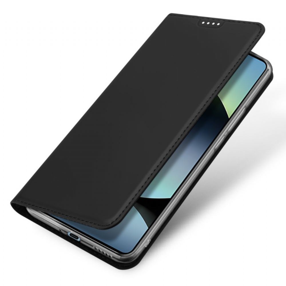 Kožené Pouzdro Folio Xiaomi Redmi Note 14s Skin Pro Series Dux Duci