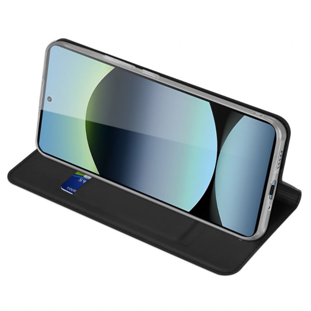 Kožené Pouzdro Folio Xiaomi Redmi Note 14s Skin Pro Series Dux Duci