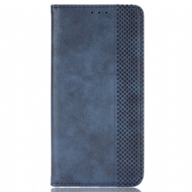 Kožené Pouzdro Folio Xiaomi Redmi Note 14s Vintage Styl