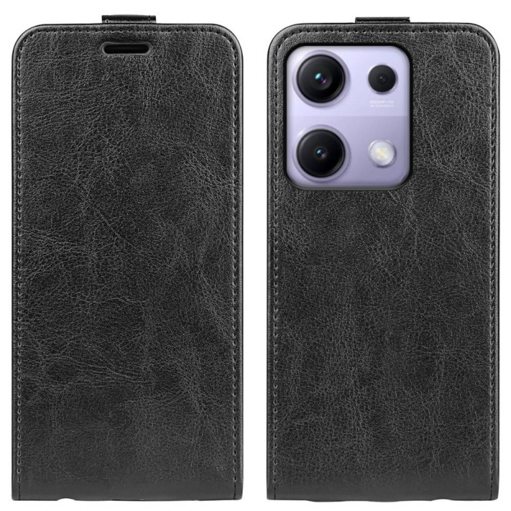 Kožený Kryt Xiaomi Redmi Note 14s Svislá Klopa