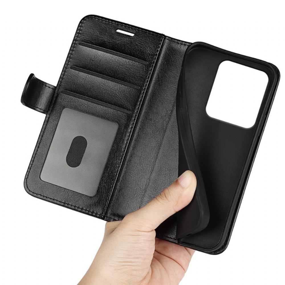 Kožený Kryt Xiaomi Redmi Note 14s Vintage