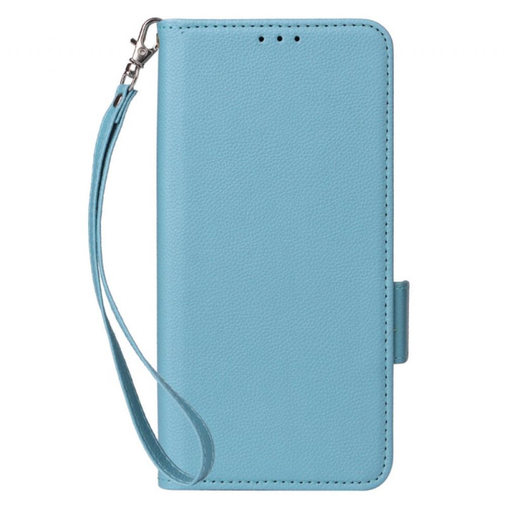 Peněženková Pouzdra Xiaomi Redmi Note 14s Kryty Na Mobil Ultra Tenká S Popruhem