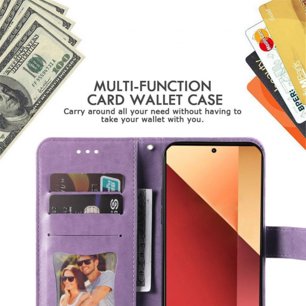 Peněženková Pouzdra Xiaomi Redmi Note 14s Potisk Mandaly