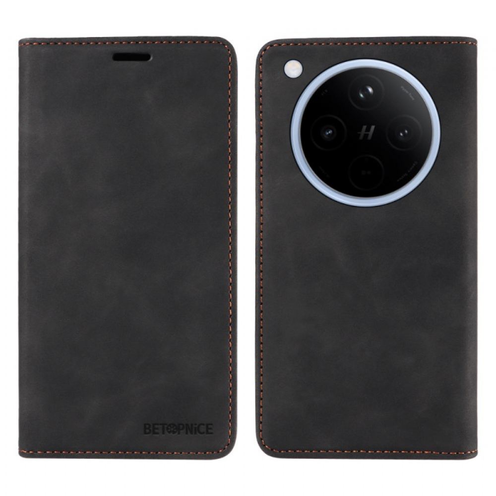 Kožené Pouzdro Folio Na Oppo Find X8 Betopnice