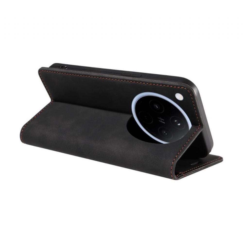 Kožené Pouzdro Folio Na Oppo Find X8 Betopnice