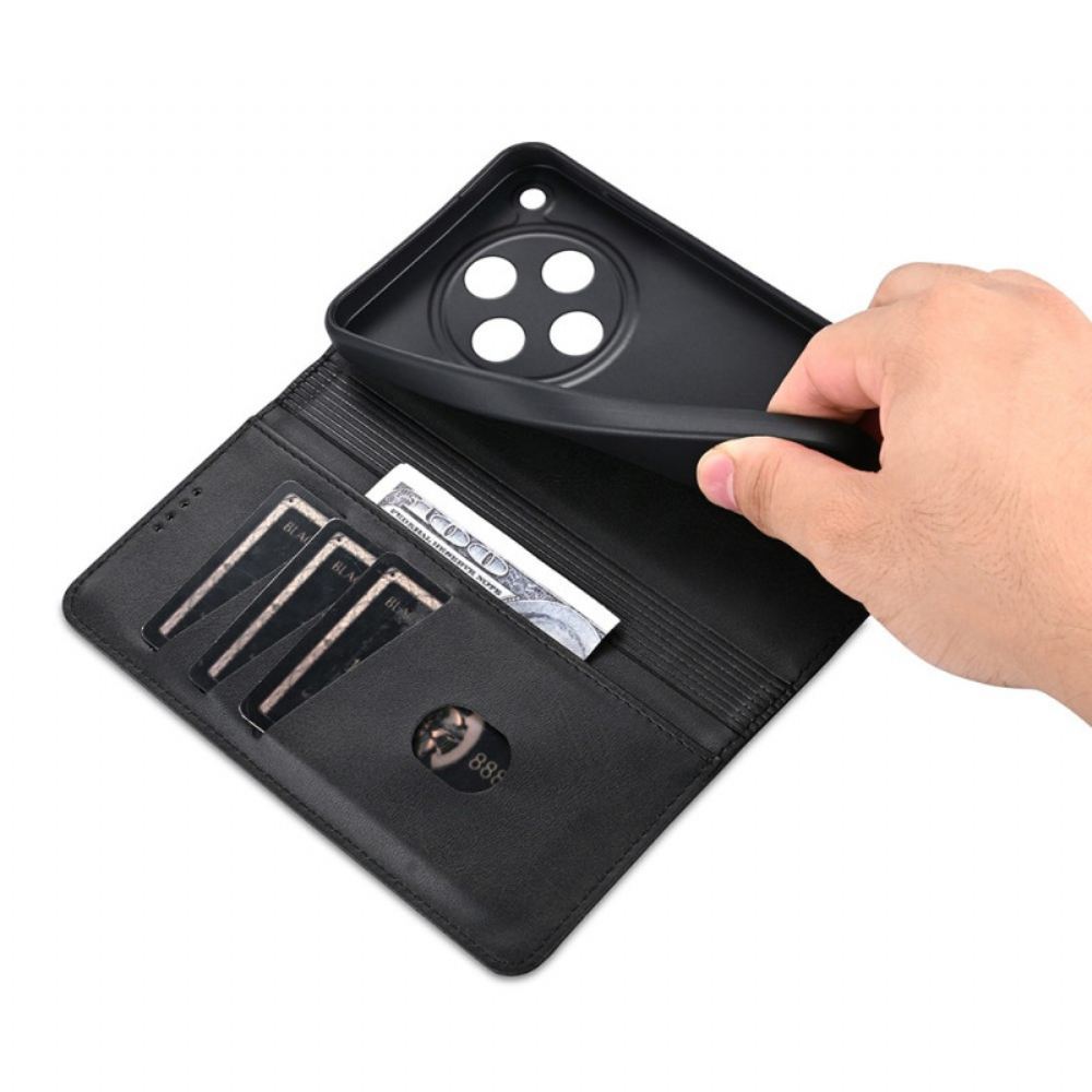 Kožené Pouzdro Folio Oppo Find X8 Azns