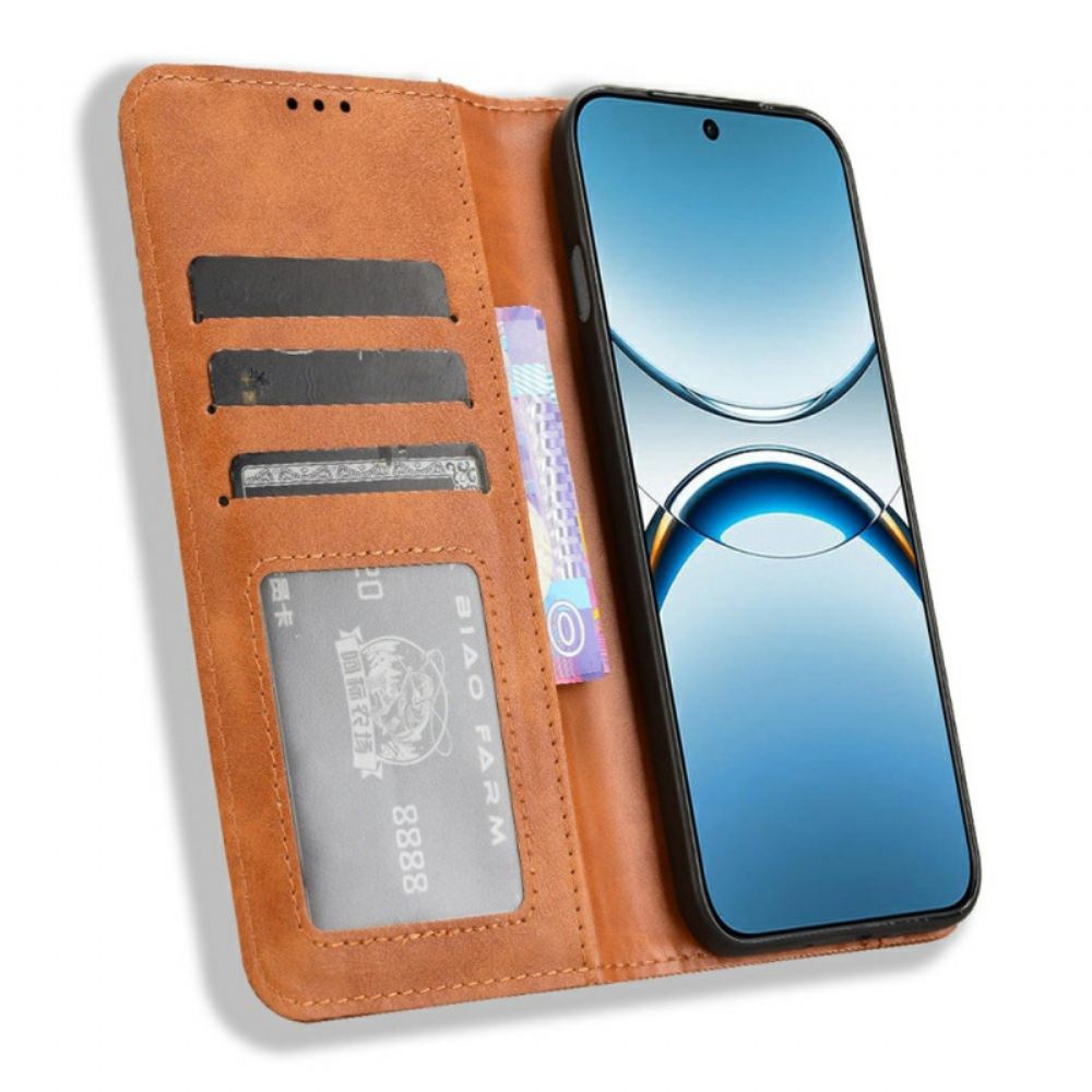 Kožené Pouzdro Folio Oppo Find X8 Vintage Vlys