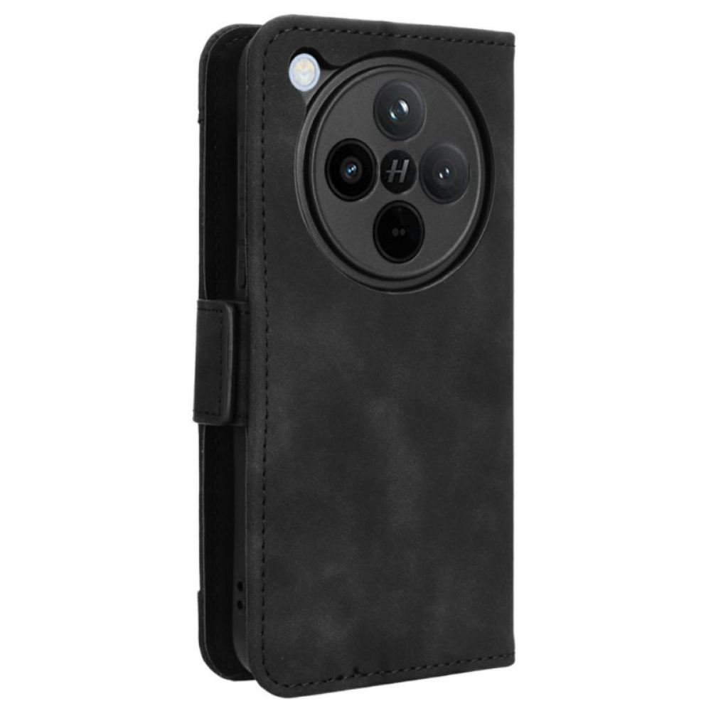 Kožený Kryt Na Oppo Find X8 Vícenásobný Vzor