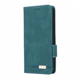 Kožený Kryt Oppo Find X8 Efekt Vintage Semiše