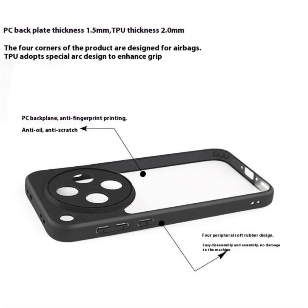 Kryt Oppo Find X8 Hybridní Průhledný