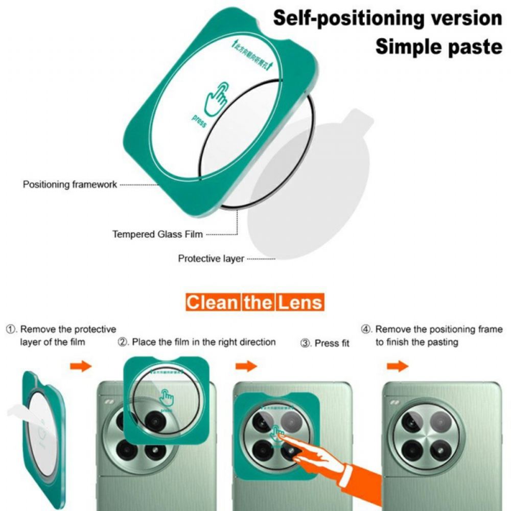 Ochranná Fólie Na Objektiv Fotoaparátu Pro Oppo Find X8 S Rámečkem S Automatickým Polohováním