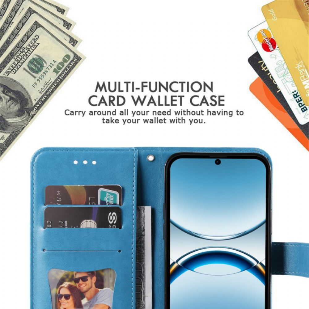 Oppo Find X8 Květinový Vzor